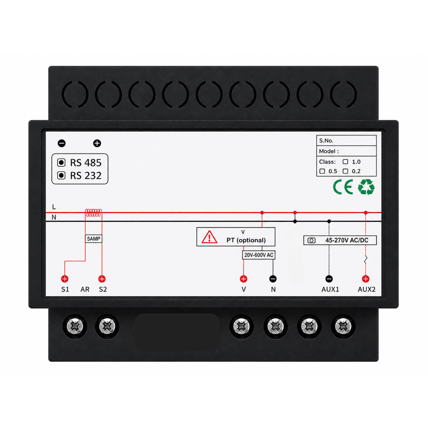 Single Phase Power Analyser