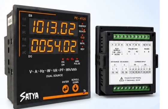 Dual Source Energy Meter (EB & DG)