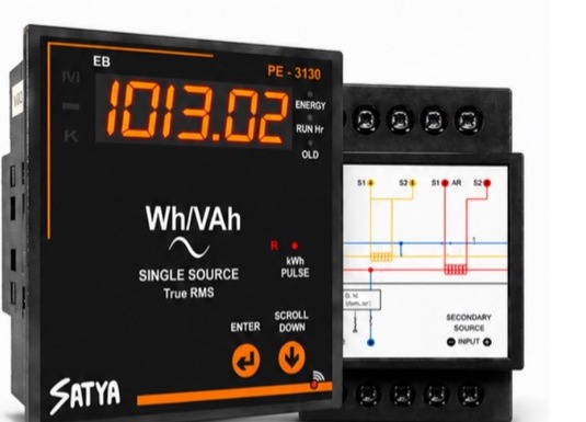 Digital Three Phase Energy Meter